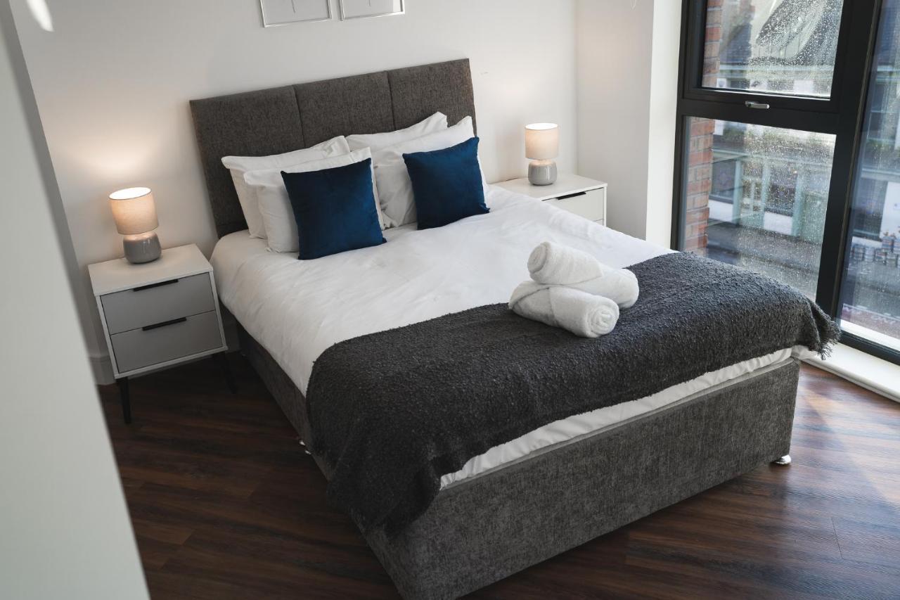 Modern 2-Beds - City Centre - Free Wi-Fi - New - Sheffield Bagian luar foto
