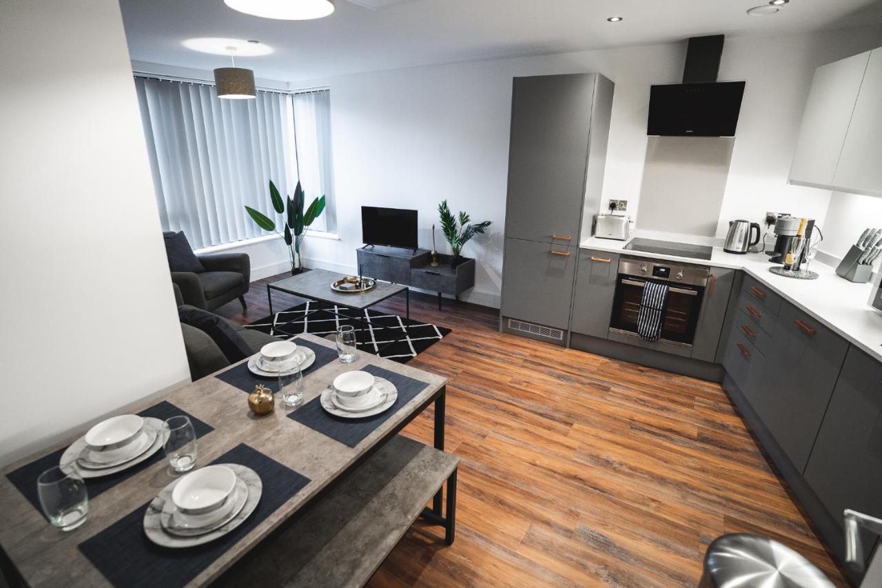 Modern 2-Beds - City Centre - Free Wi-Fi - New - Sheffield Bagian luar foto