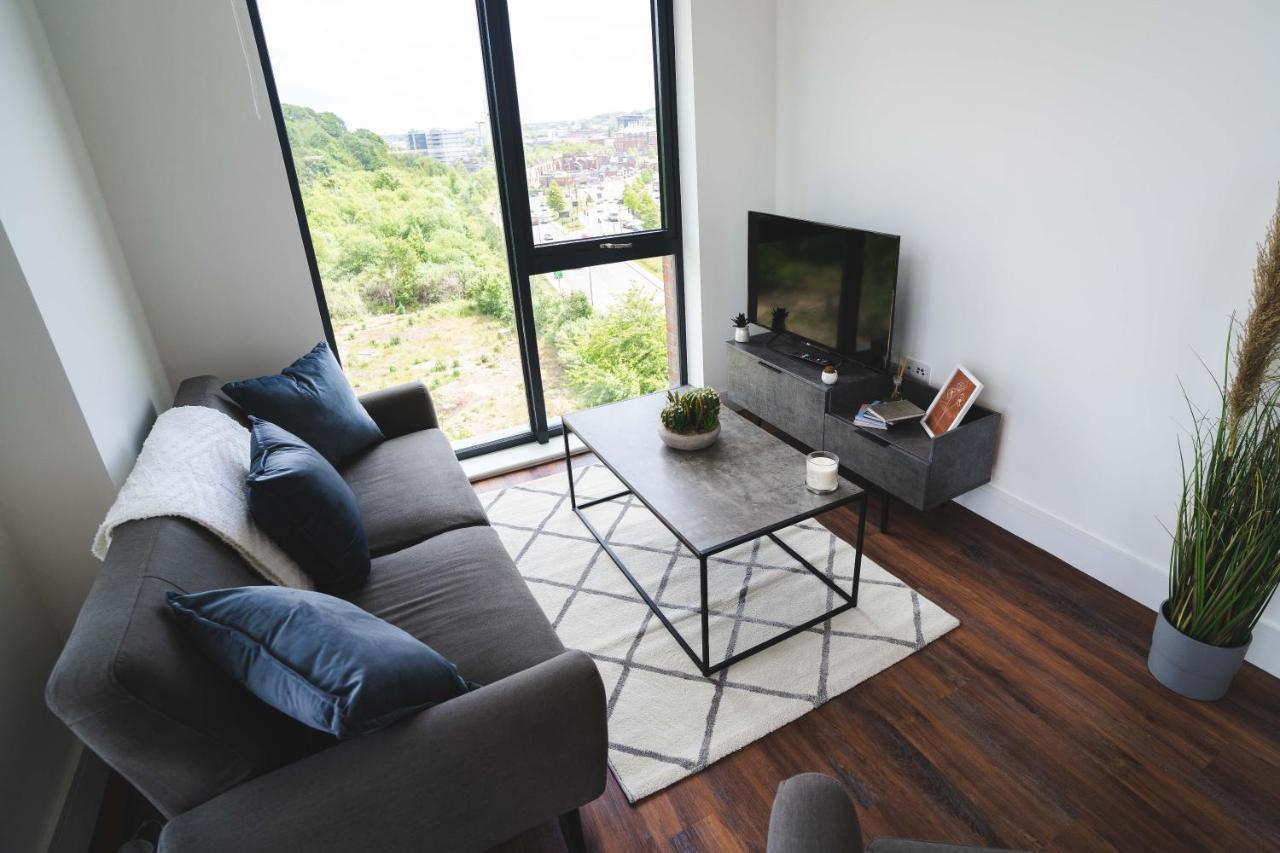 Modern 2-Beds - City Centre - Free Wi-Fi - New - Sheffield Bagian luar foto