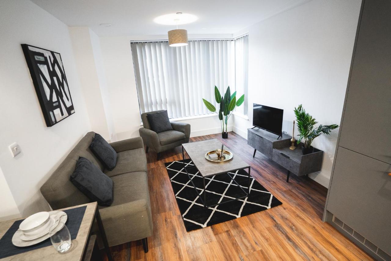 Modern 2-Beds - City Centre - Free Wi-Fi - New - Sheffield Bagian luar foto