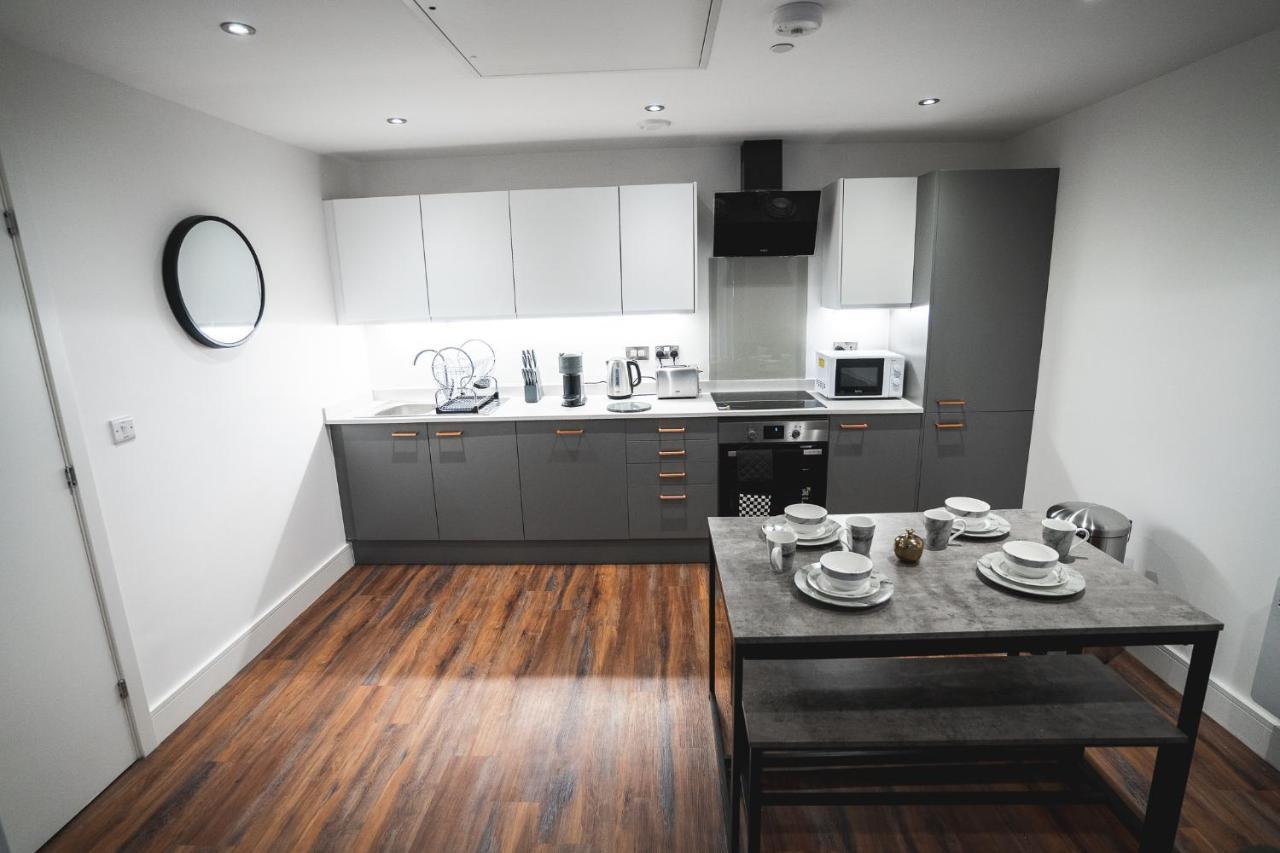 Modern 2-Beds - City Centre - Free Wi-Fi - New - Sheffield Bagian luar foto